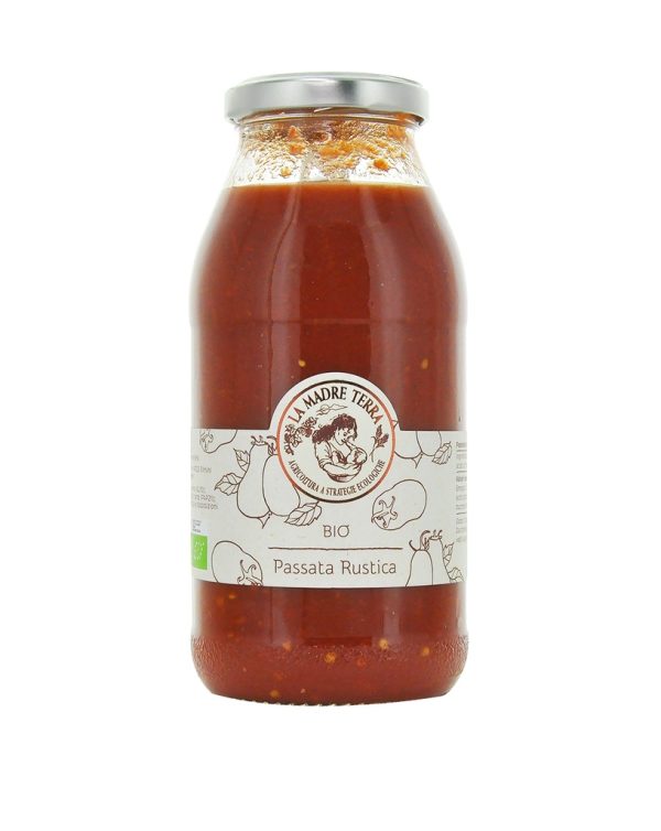 Passata Rustica 540g Passata rustica di pomodoro della linea 'la madre terra'